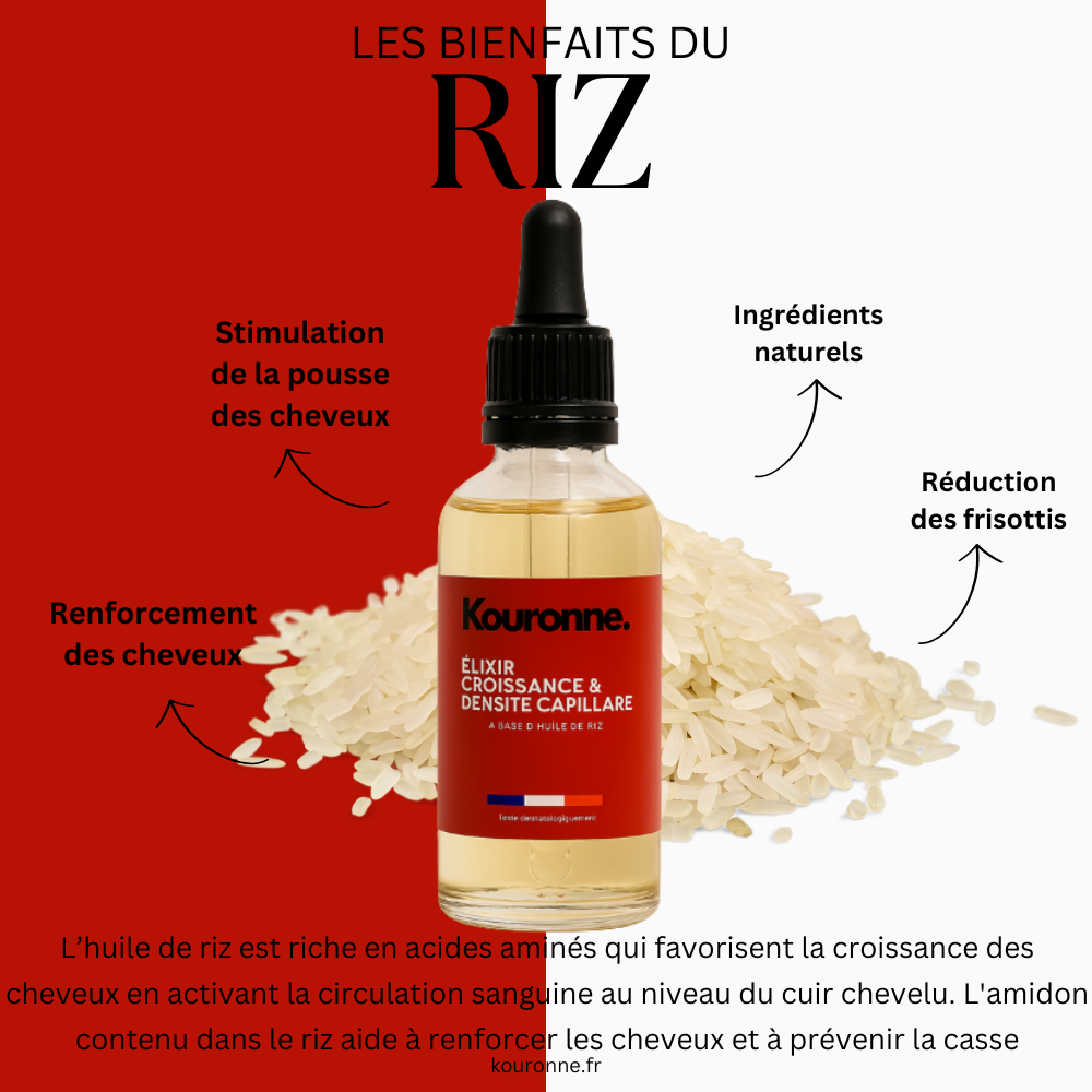 L'élixir Pousse à l'huile de Riz